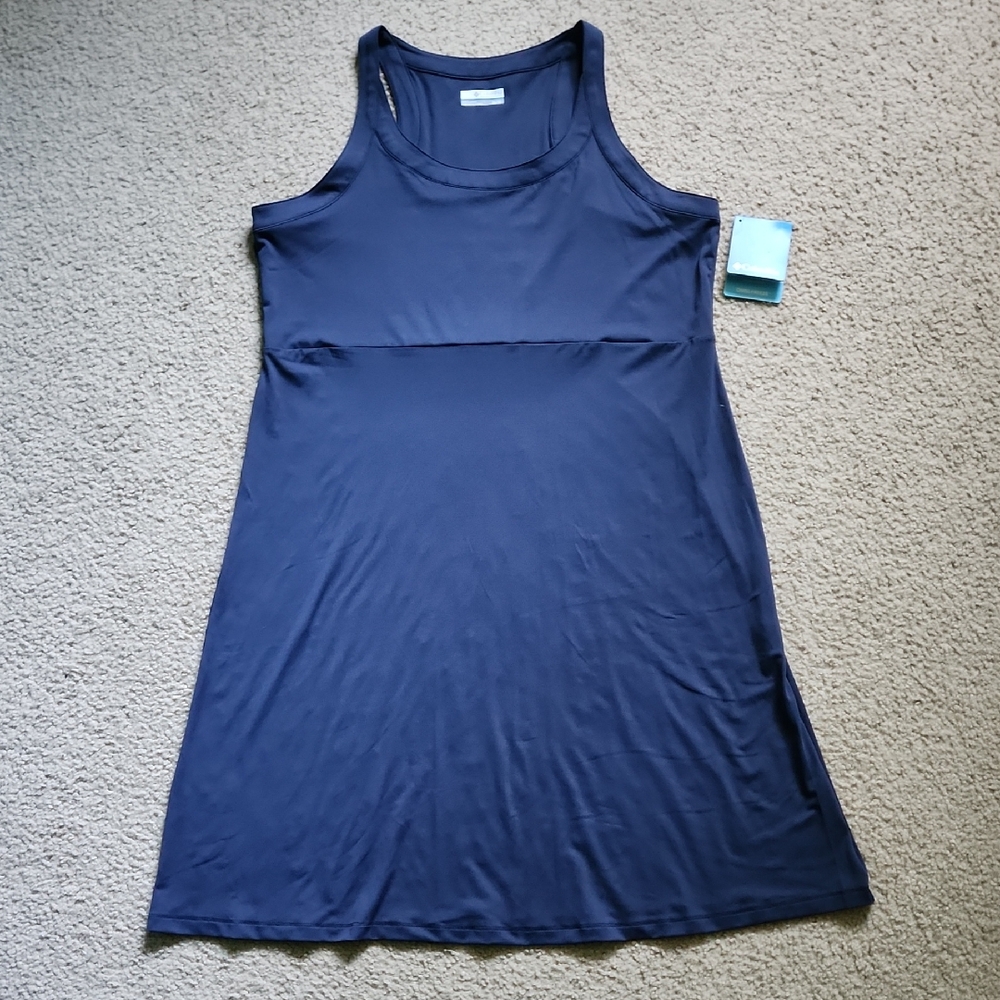 Women's Navy Sleeveless Dress